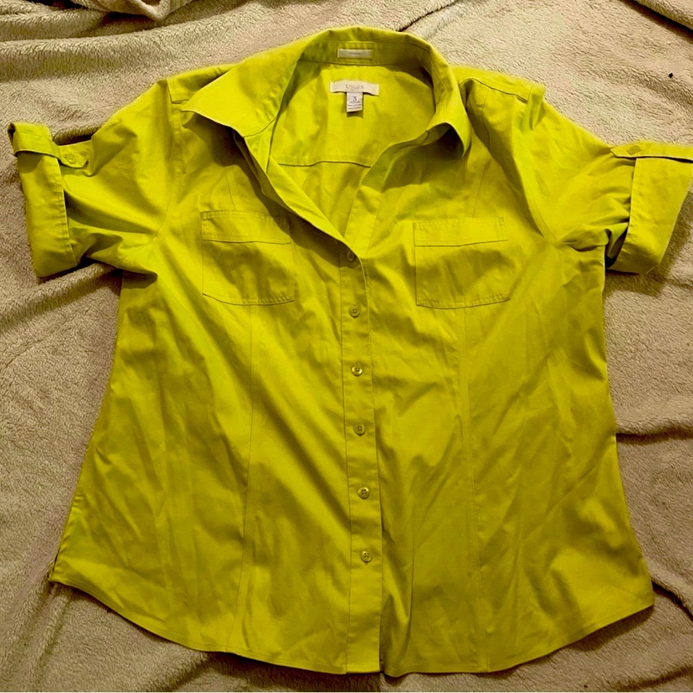 Chico’s woman’s blouse size 3 . Size XL (16-18)